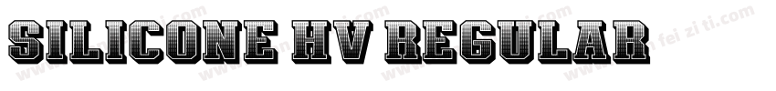 Silicone Hv Regular字体转换